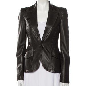 GUCCI leather  Blazer